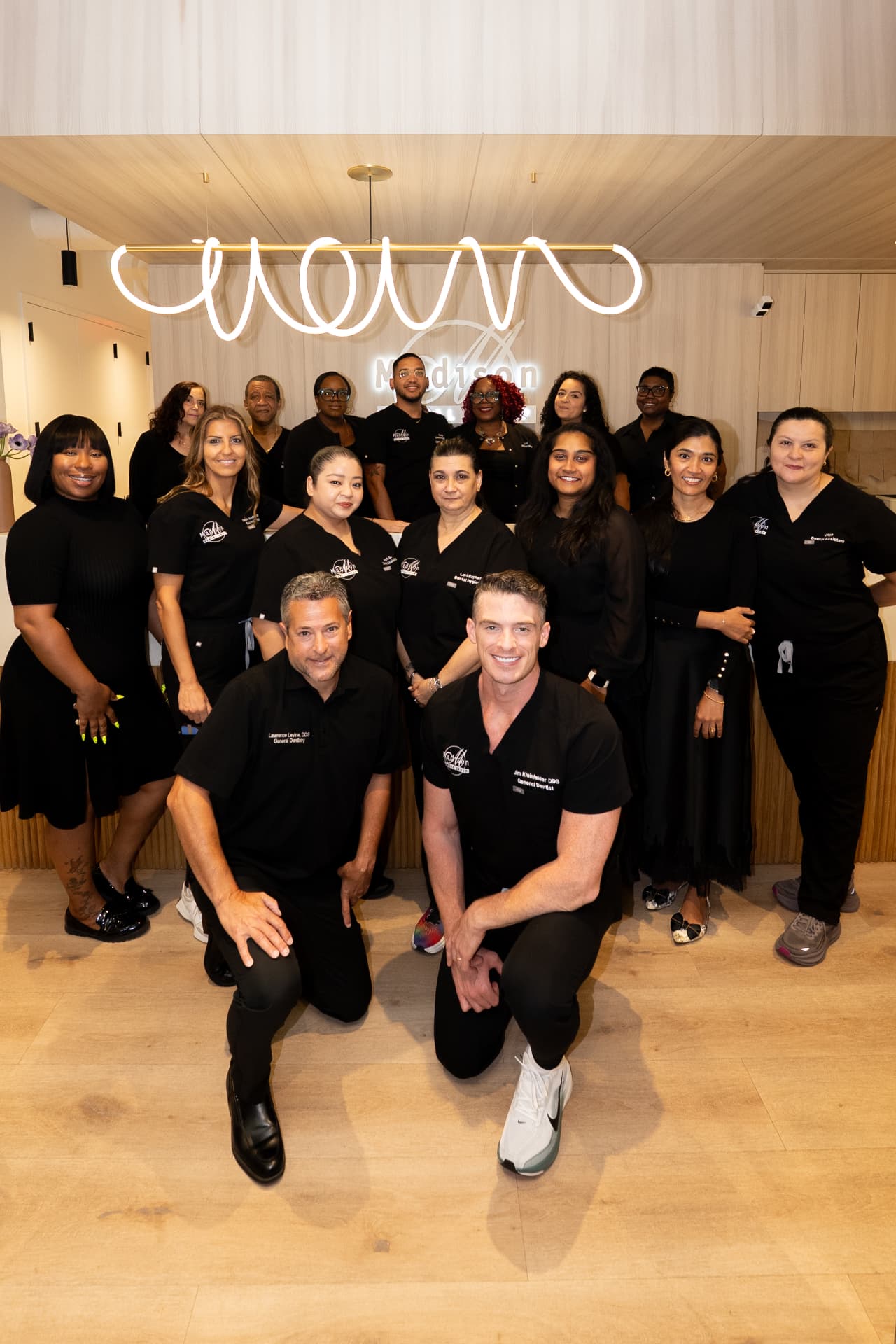 WeCapture Dental team on set inside a modern practice